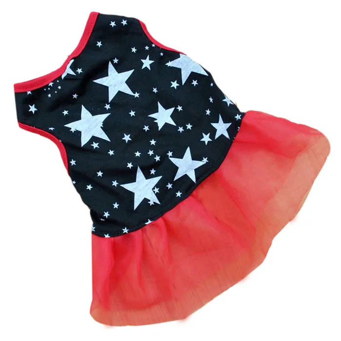 

Pentagram puppy skirt Hot Pet Dog Puppy Tutu Princess Dress Dot Lace Skirt Party Costume Apparel Disfraz Para Perro