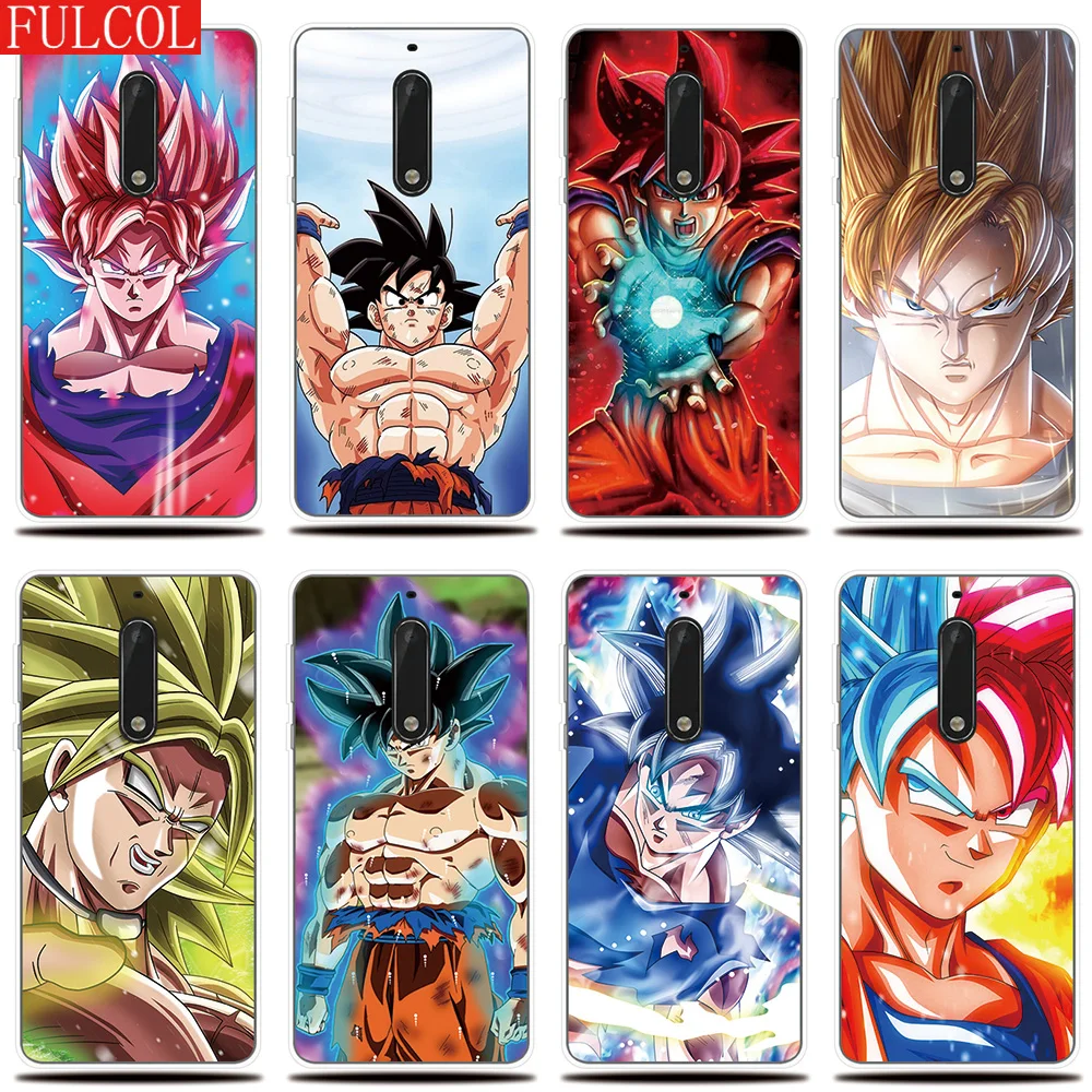 Phone Case For Nokia 3 5 6 8 Soft Cover Dragon Ball Patterned Silicone Couqe 2.1 3.1 5.1 6.1 Plus case Fundas |