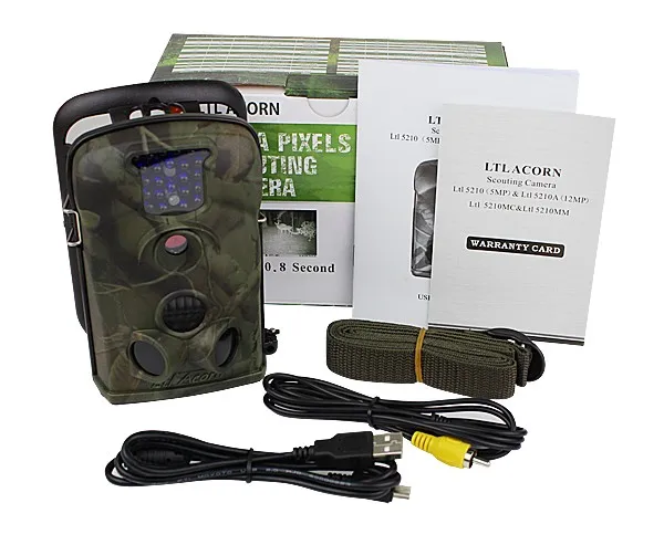 2017 Hunting Camera LTL Acorn style LTL-5210A 940nm Low-Glow 12MP Scouting Hunting Camera 5210A IR Wildlife Trail Surveillance (7)