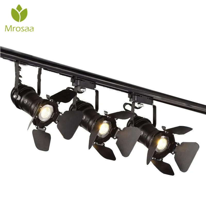 Us 18 99 15 Off Mrosaa Retro Minimalist American Country Led Tracking Light Spot Ceiling Lamp 110v 220v Hallway Clothing S Bar In Us 18 99 15 Off Mrosaa Retro Minimalist American Country Led Tracking Light Spot Ceiling Lamp 110v 220v Hallway Clothing S Bar In