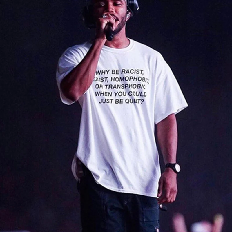 Why Be Racist When You Could Just Quiet T Shirt Men Harajuku Tumblr Tops Tee Homme T-shirts Cotton Short Sleeve Tshirt | Мужская одежда