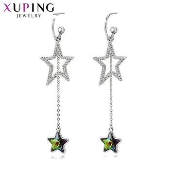 

11.11 Xuping Star Shape Earrings Colorful Crystals from Swarovski Romantic Elegant Jewelry for Ladies S164.1-97631