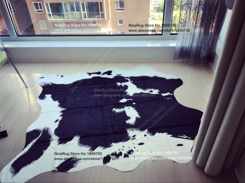 3 шт. детский коврик из искусственной кожи с принтом|print carpet|cowhide rugcowhide rug black |