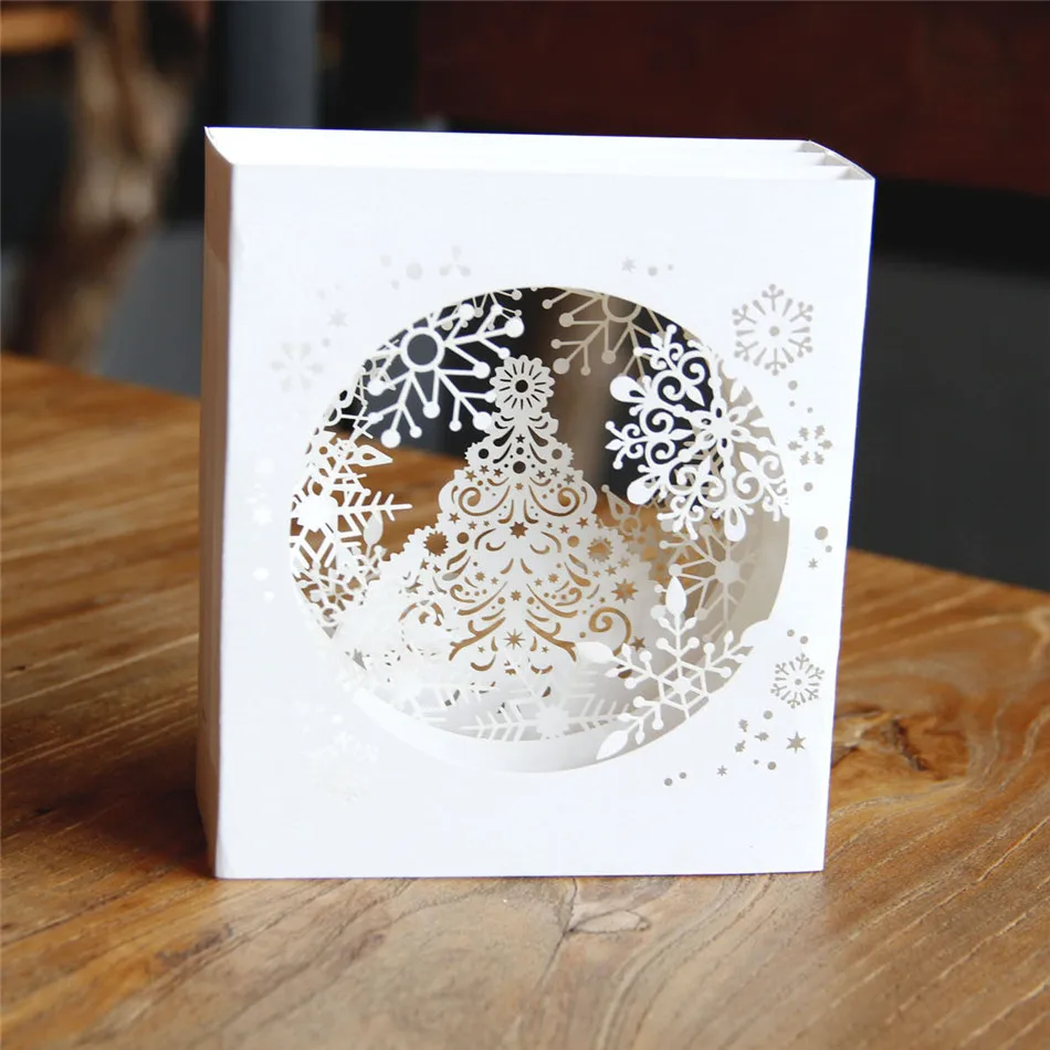 christmas cards 3d diy natal postcard elegant card greeting cards elegant greeting cards