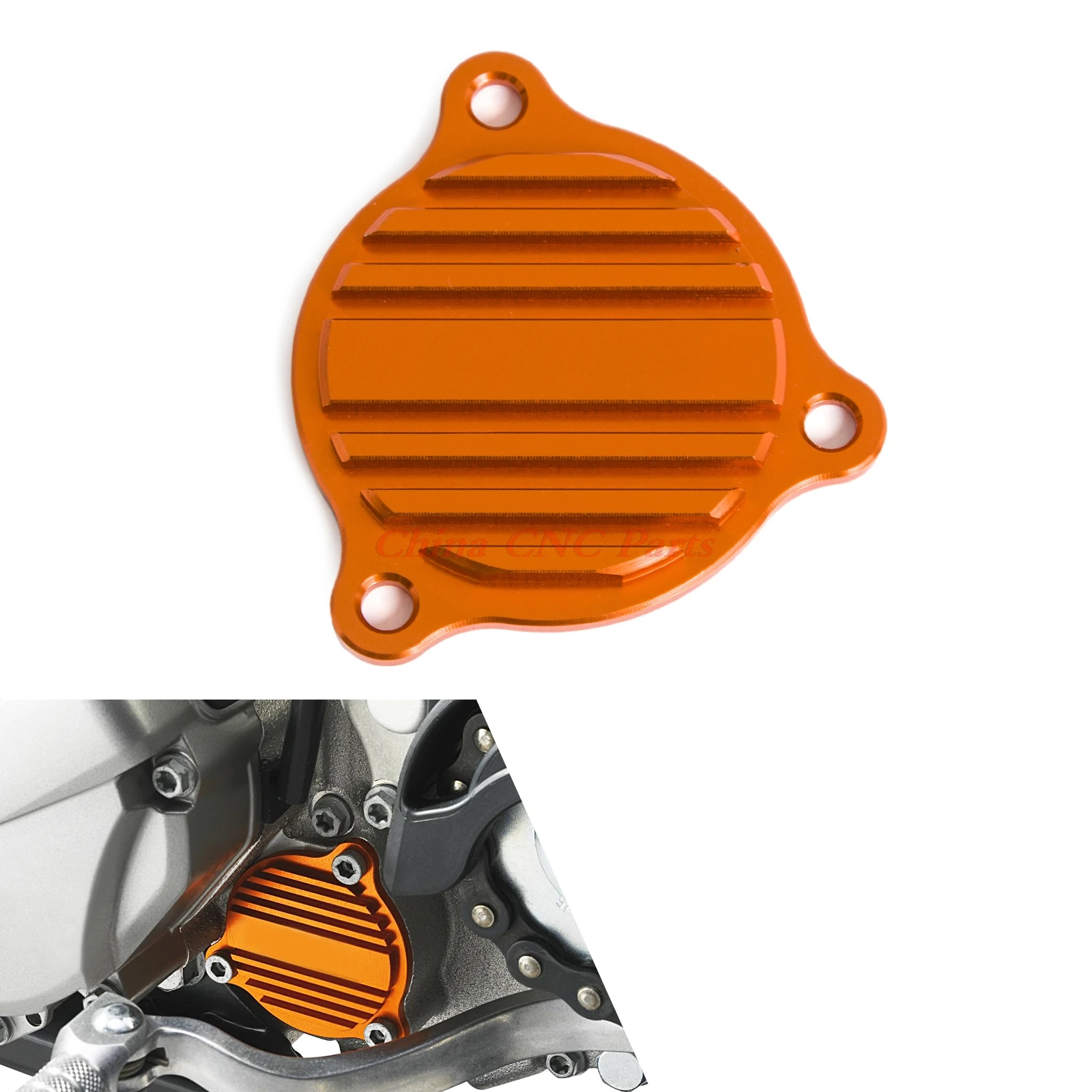 

NICECNC Oil Filter Cover For KTM 250 350 450 500 530 SXF EXC SIX DAYS XCF XCW SMR FREERIDE Motocross Motorcycle Enduro Dirt Bike