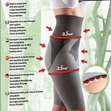 Free Shipping Womens Sliming Bamboo Underwear Shapewear Bum Body Shaper(Short)