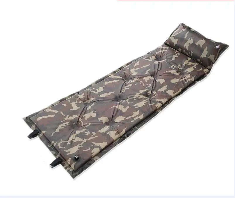 

2018 new camping mat outdoor inflatable camping mat outdoor camp tent sleeping pad breathable damp proof single air