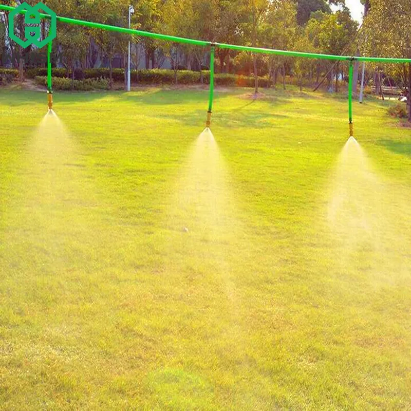 

WHISM 5PCS Adjustable Brass Spray Sprinklers Nozzle Misting Systems Atomizing Sprinkle For Garden Lawn Watering Irrigation Tool