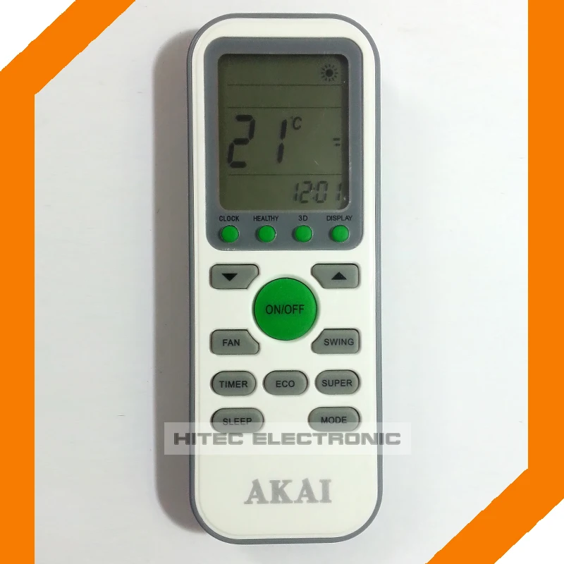 Original Akai Air Conditioner Remote Control Air Conditioning Parts