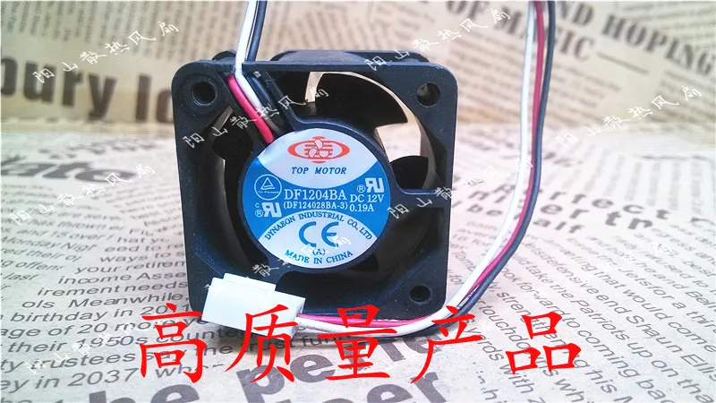

TOP MOTOR DF1204BA DF124028BA-3 12V 0.19A 4028 4CM