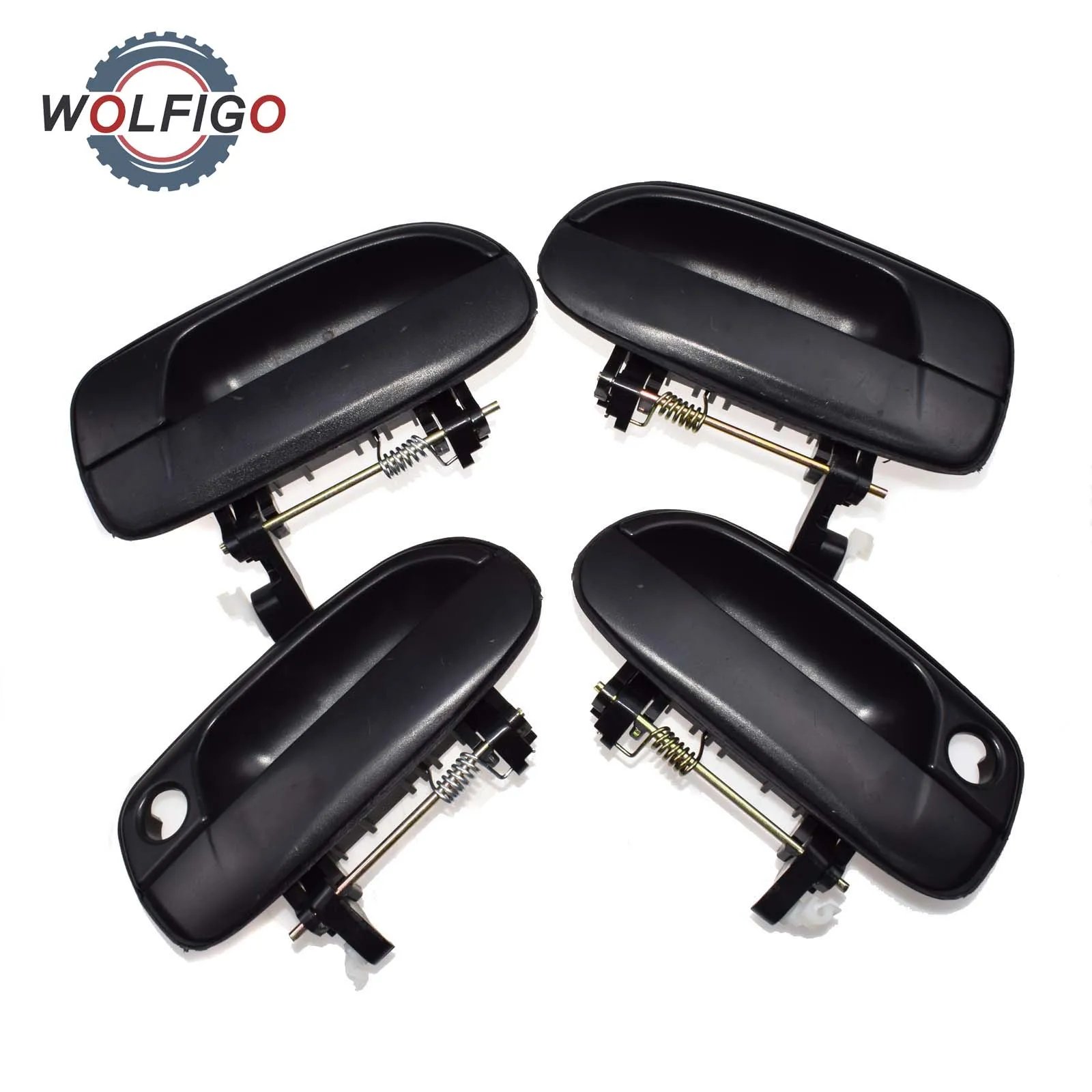 

WOLFIGO Front Rear Left Right Outside Door Handle 265025000 2660-25000 83650-25000 8366025000 Fit For Hyundai Accent 2000 -2006