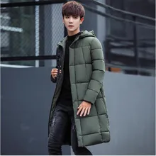 2017 New Arrival Men Winter Jacket Big Size Men’s Clothing Male Warm Casual Slim Man Cotton With Hooded Parkas Men Jackket