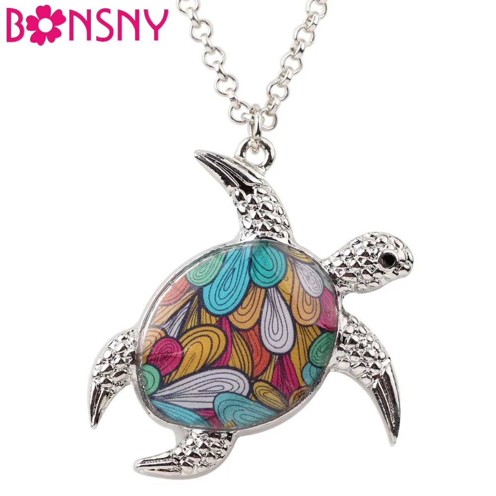 Женское ожерелье с подвеской в виде черепахи|fashion jewelry|jewelry fashionjewelry for women |