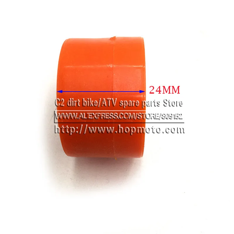 8mm 10mm Drive Chain Pulley Roller Slider Tensioner Wheel Guide For Pit Dirt Street Bike Motorcycle Atv CRF M8 M10 Orange Red