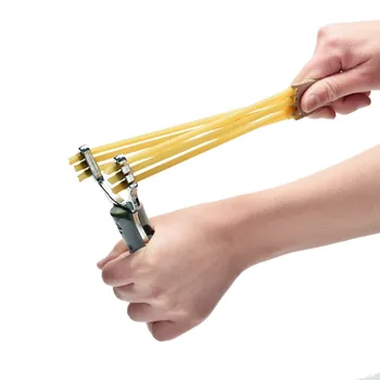 

Professional Slingshot Sling shot Aluminium Alloy Slingshot Catapult Camouflage Bow Un-hurtable Outdoor Game Playing Tools