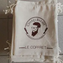 150 шт. льняная маленькая сумка на шнурке Льняная сумка для ювелирных изделий 13*17 см Подарочная сумка для рождественского подарка кофейные зерна упаковочные пакеты