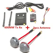 Long Range FPV Combo 5 8Ghz 600mw Transmitter Receiver w 2pcs Fatshark Antenna For Xiao Yi
