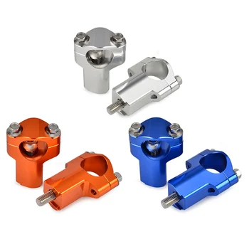 

H2CNC 28MM Handlebar Clamp Bar Risers 52MM Extend Height Adaptor Support For Husqvarna FE250 FE350 FE450 FE501 14-19 TE125 12-16