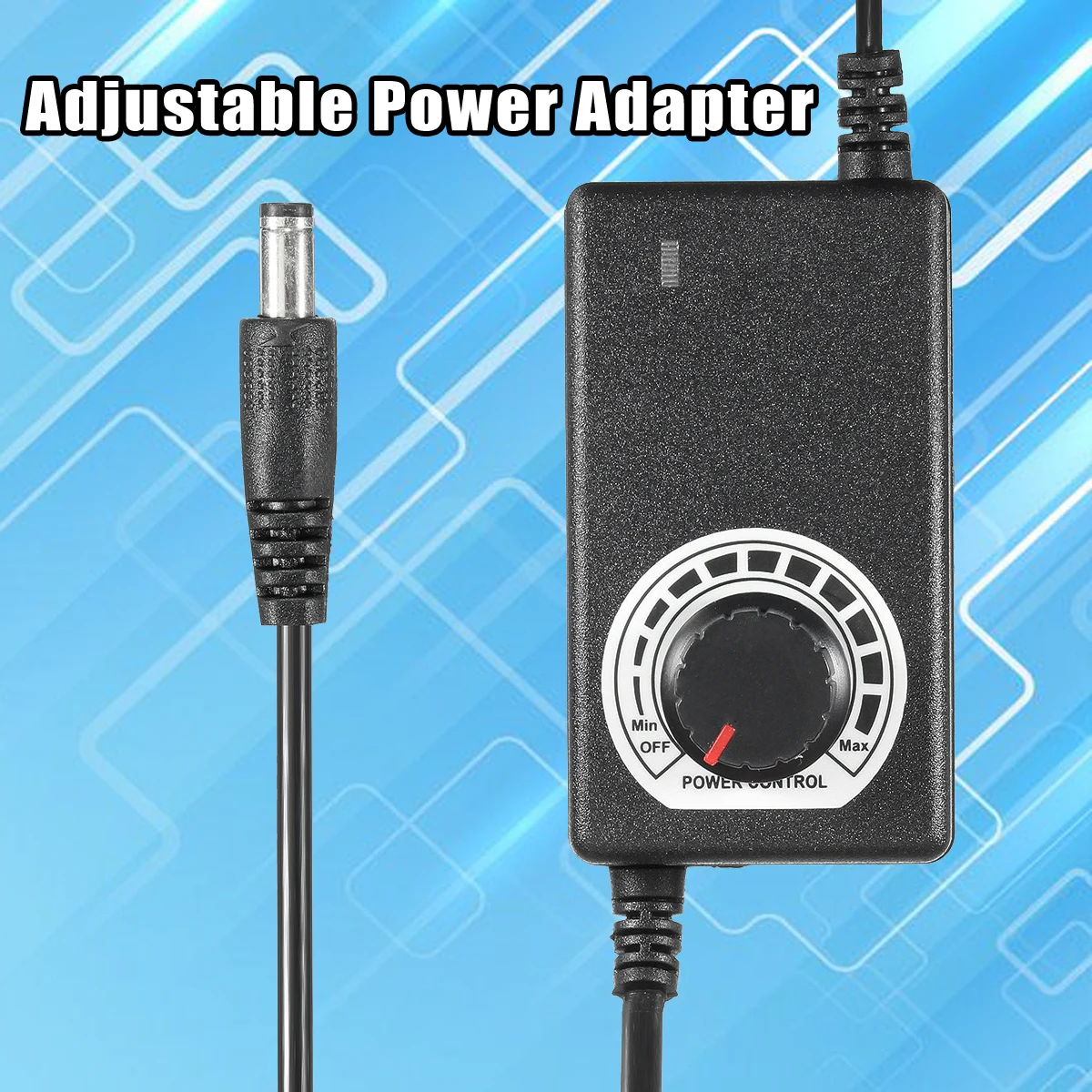 

New 3-12V 2A 24W Adjustable AC/DC Adapter Switching Power Adapter Motor Speed Controller Electrical Equipment Supplies