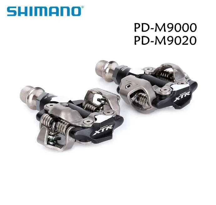 

2017 Shimano XTR PD-M9000 PD-M9020 pedal Self-Locking Race Mountain Bike SPD Clipless race Pedals Set & Cleats M9000 M9020