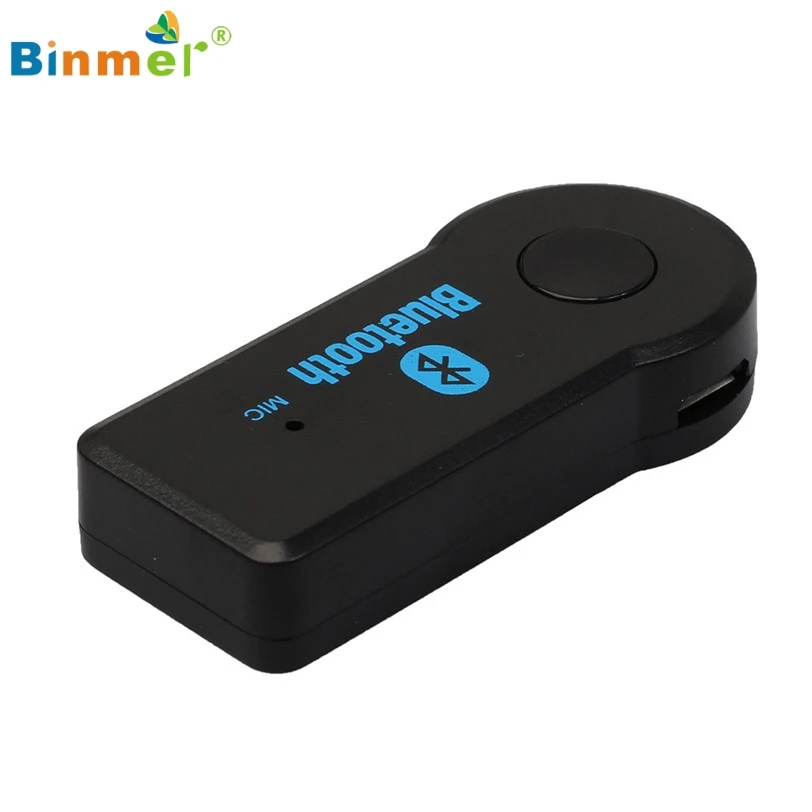 Binmer беспроводной Bluetooth 3 5 мм Автомобильный Aux аудио стерео музыкальный приемник