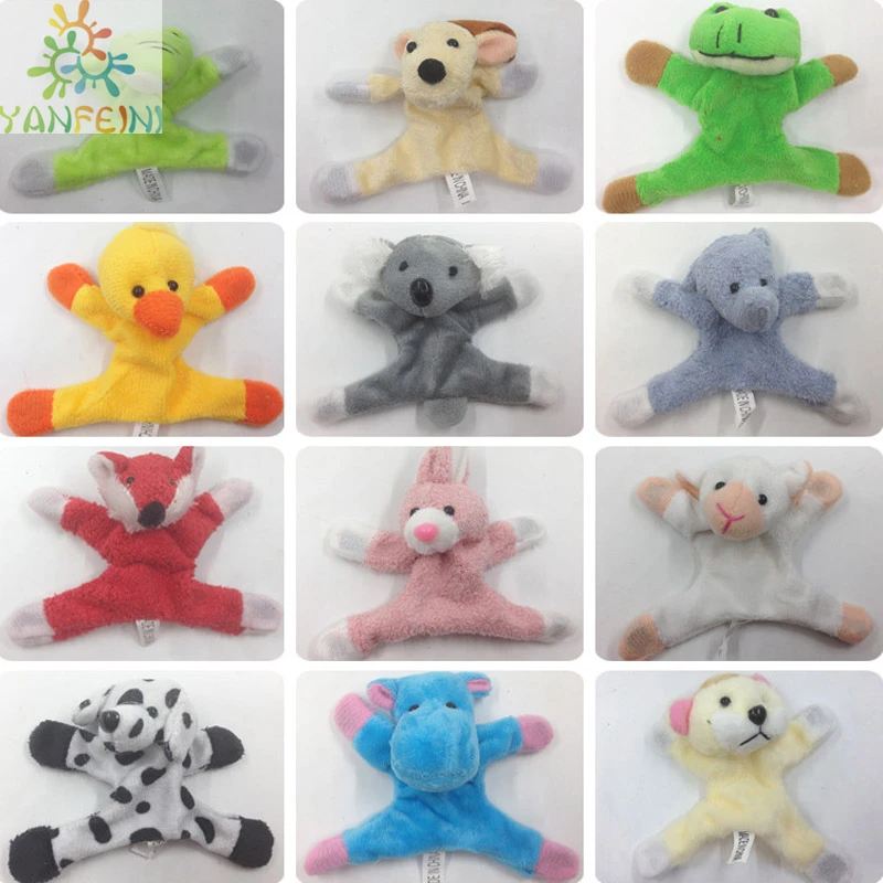 2Pcs Cute Animal Refrigerator Stickers Plush Fridge