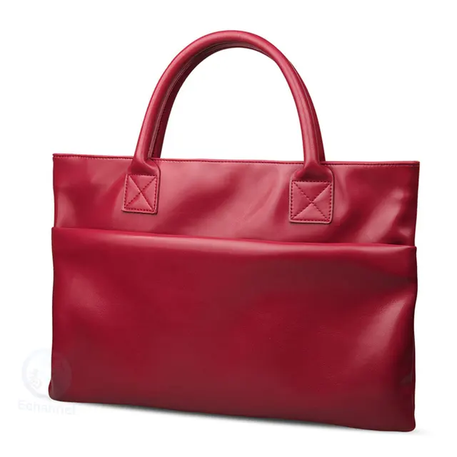 Us 2 05 5 Off New Style Senior Leather Laptop Bags For Le Macbook 13 Air Bladder Bag Mac Pro Women S Lady Cases In