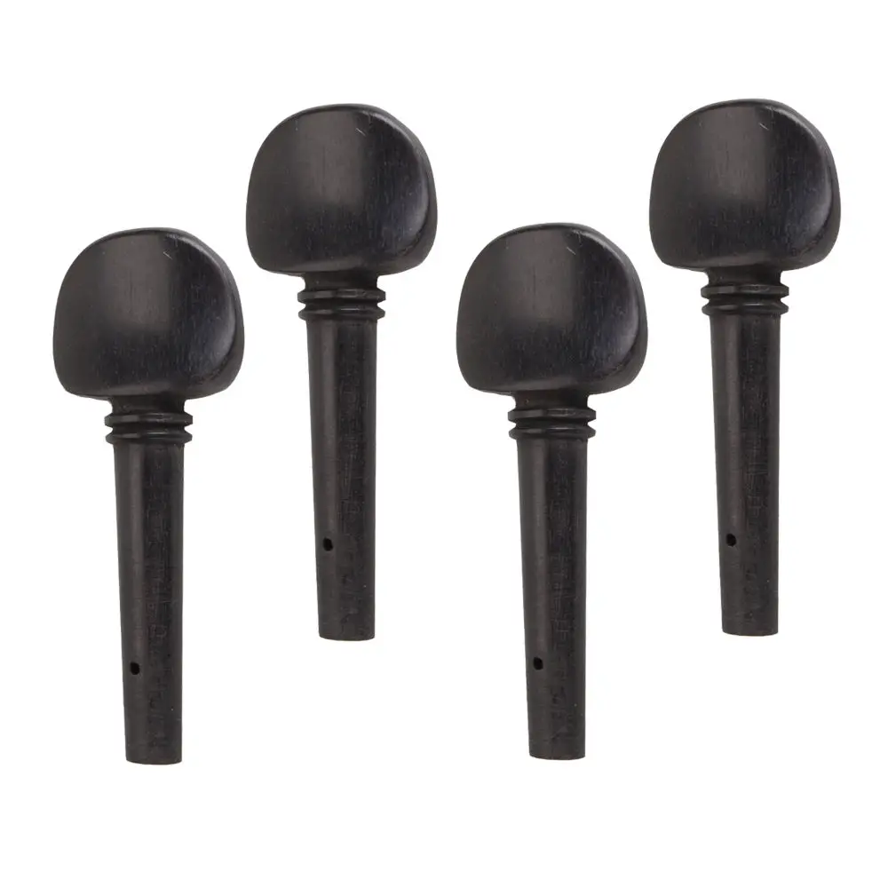 

2 Set of 8pcs Ebony 4/4 Violin Fiddle Pegs Hill Style Replacement Parts