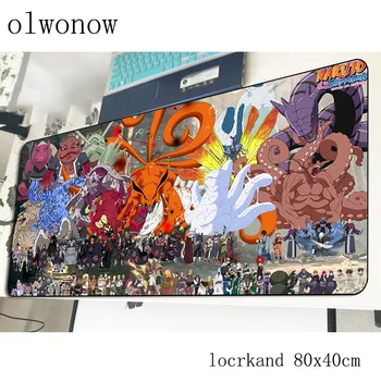 

NARUTO mousepad 800x400x3mm Aestheticism gaming mouse pad gamer mat Indie Pop game computer desk padmouse keyboard play mats