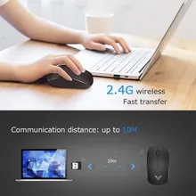 ZERODATE T16 Беспроводной приемник usb-мыши оптический Сенсор для портативных ПК Планшеты компьютер Мышь 2,4 ГГц эргономичная мышь Мыши для портативных ПК