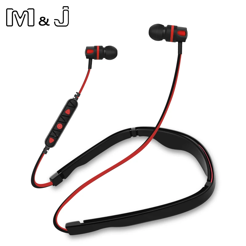 M& J Flex 2 беспроводные наушники Bluetooth наушники спортивные стерео бас наушники-вкладыши наушники гарнитура с микрофоном для телефона тв