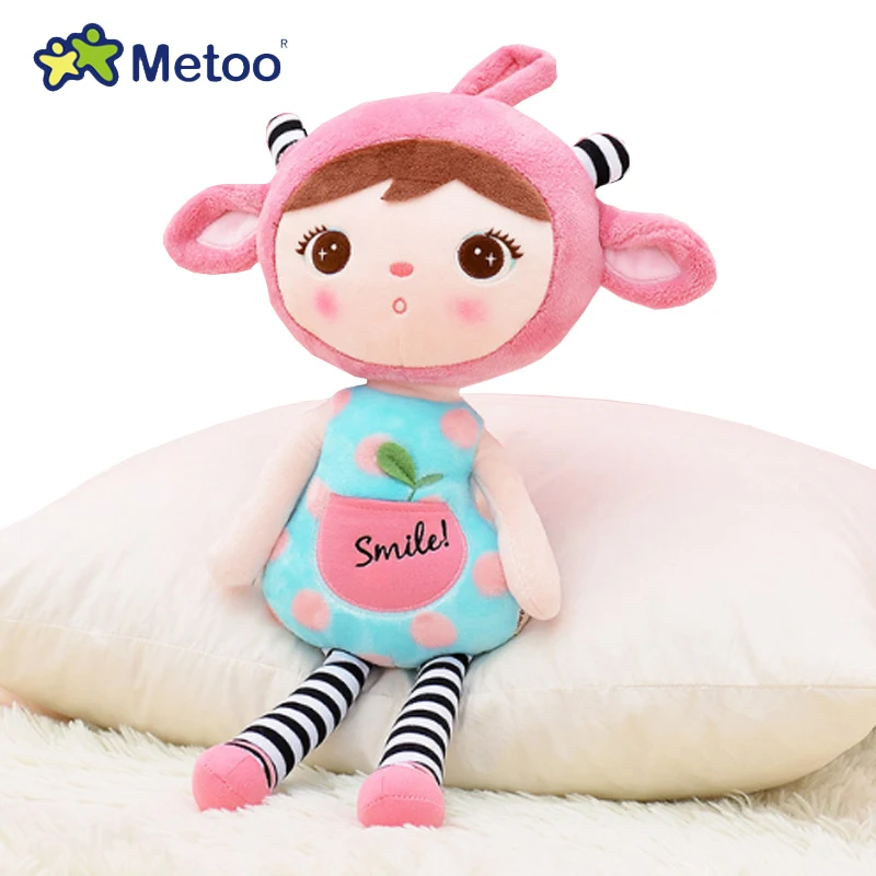 Metoo Angela doll 50cm kawaii Stuffed Plush Animals Cartoon Kids Toys Birthday gift Koala Panda Deer bee ladybug sheep