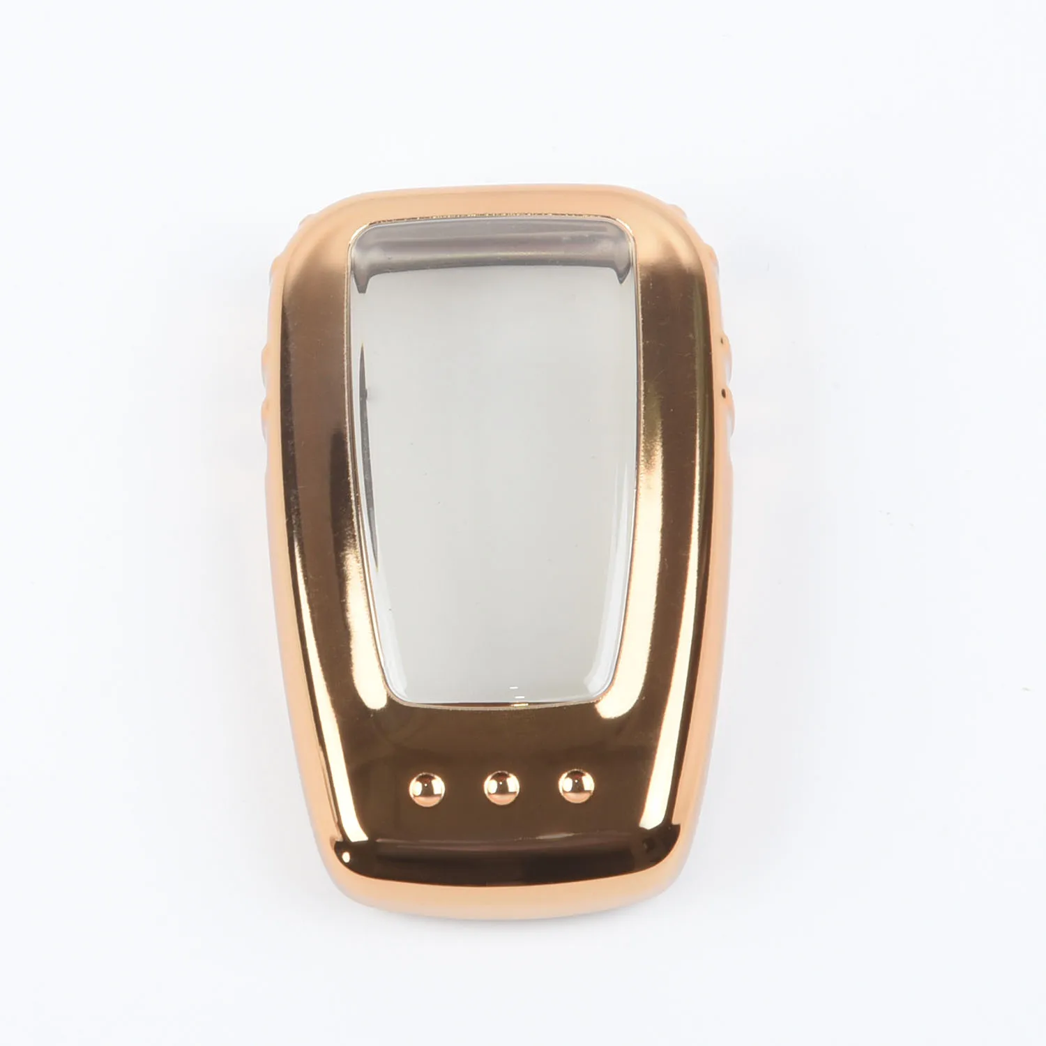 

Electroplate FOB Parts Soft For Toyota Camry CHR Prius TPU Car Protector Shell Case Useful Accessories Durable
