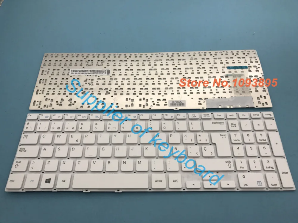 

New Spanish/Latin keyboard For Samsung 370R5E NP370R5E 370R5V NP370R5V White Laptop Spanish Keyboard