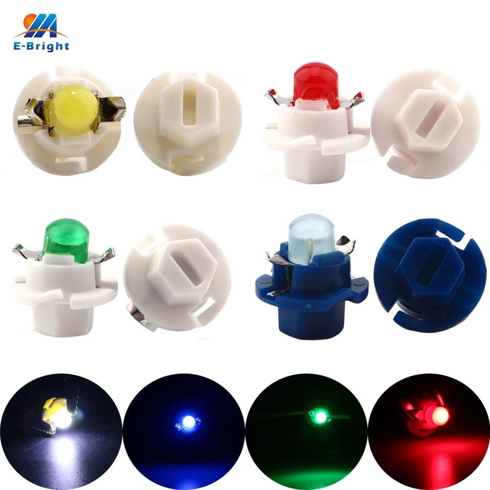 

YM E-Bright 100X COB 1SMD 12V B8.4D Dashboard Winding Light Bulb Warning Indicator Light Interior Light Wedge Light Instrument