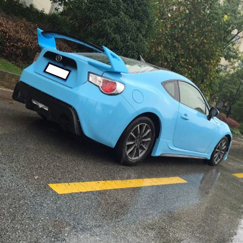 Car styling Unpainted black Fiberglass Material G Style GT 86 BRZ Rear