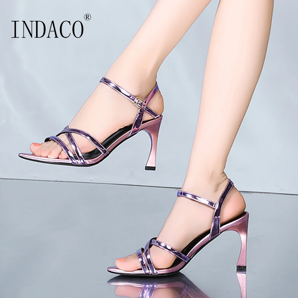 

Women Sandals Summer Shoes Ladies Sandals Summer Footwear 2019 New Open Toe Bling High Heel Shoes