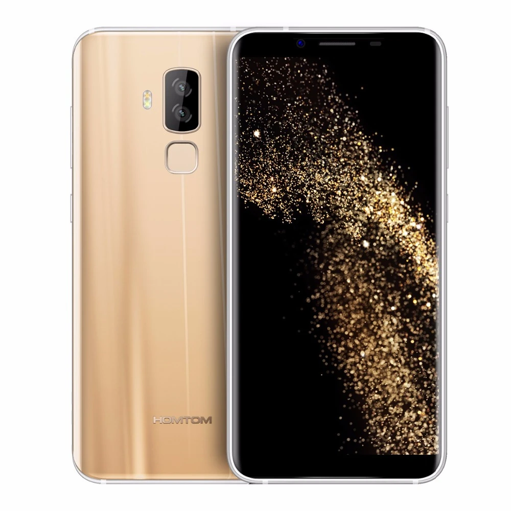 Смартфон HOMTOM S8 4G 5," HD+ экран 18:9 соотношение MTK6750T Восьмиядерный 4 Гб 64 Гб 16,0 Мп+ 5,0 Мп двойная задняя 13,0 МП Передняя камера мобильного телефона