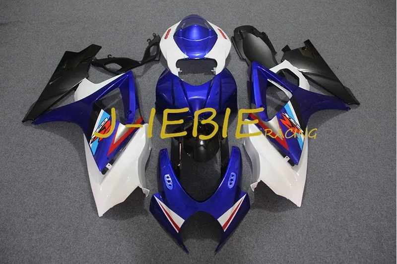 

Blue black white Injection Fairing Body Work Frame Kit for SUZUKI GSXR 1000 GSXR1000 K7 2007 2008