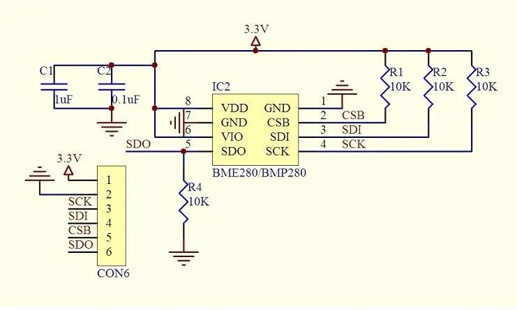 Igc/SPI BMP280 3,3 цифровой атмосферное давление датчик высоты Высокая точность атмосферный модуль для arduino заменить BMP180