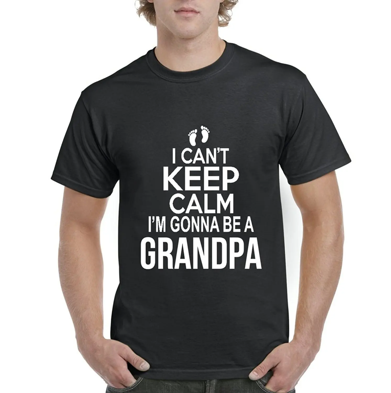 Paint Print Cheap T ShirtI Can`t Keep Calm I`m Gonna Be a Grandpa Baby ...