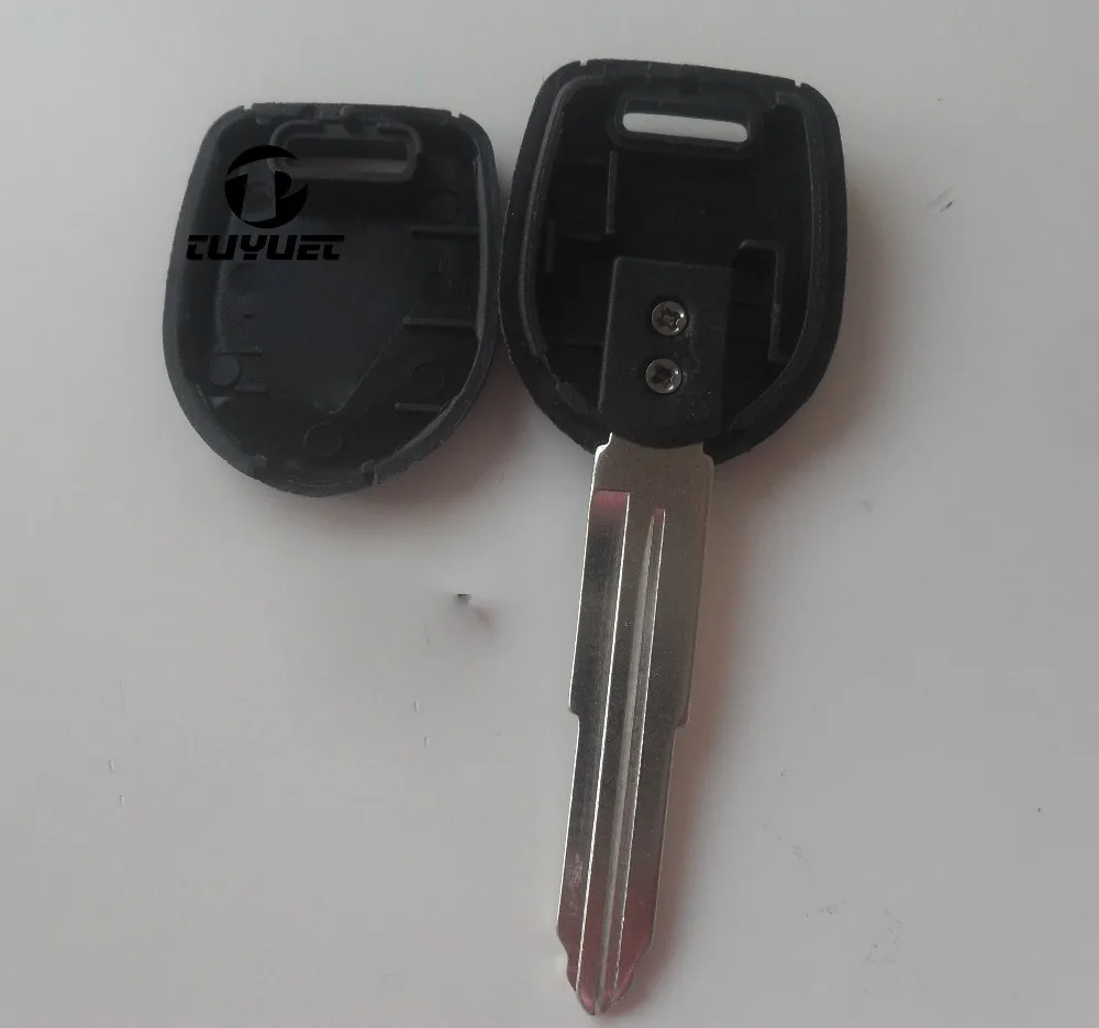 Transponder Key Shell for MitsubishiWith Right Blade Key Cover Blanks