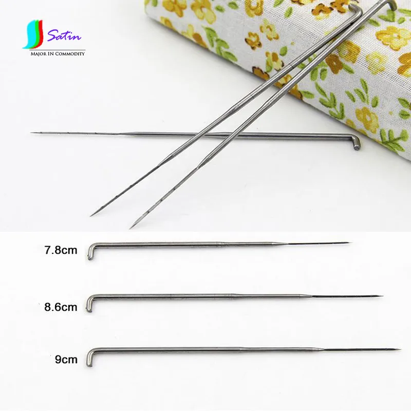 Mixed Size 78/86/90mm Length Wool Felt Poke Fun Tool Needle S0667Hin