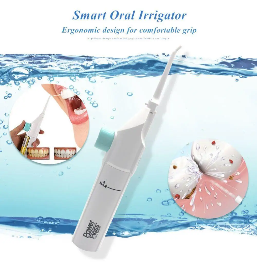 

Portable Oral Irrigator Clean Oral Hygiene Flosser Dental Whitening Water Jet Cleaning Tooth Mouthpiece Mouth Denture Cleaner
