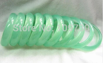 

hot sell90954 10PCS CHINESE FINE JADE/JADEITE BANGLE/INNER DIAMETER ABOUT 60MM
