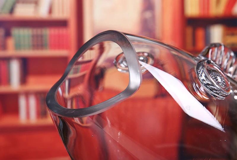 Title 5, Mini Fish Glass bowl Figurine Clear Transparent...