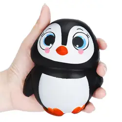 Горячая моделирование Kawaii милые мягкие Пингвин Pet мягкими Squeeze Игрушка замедлить рост для детей снимает стресс беспокойство внимание