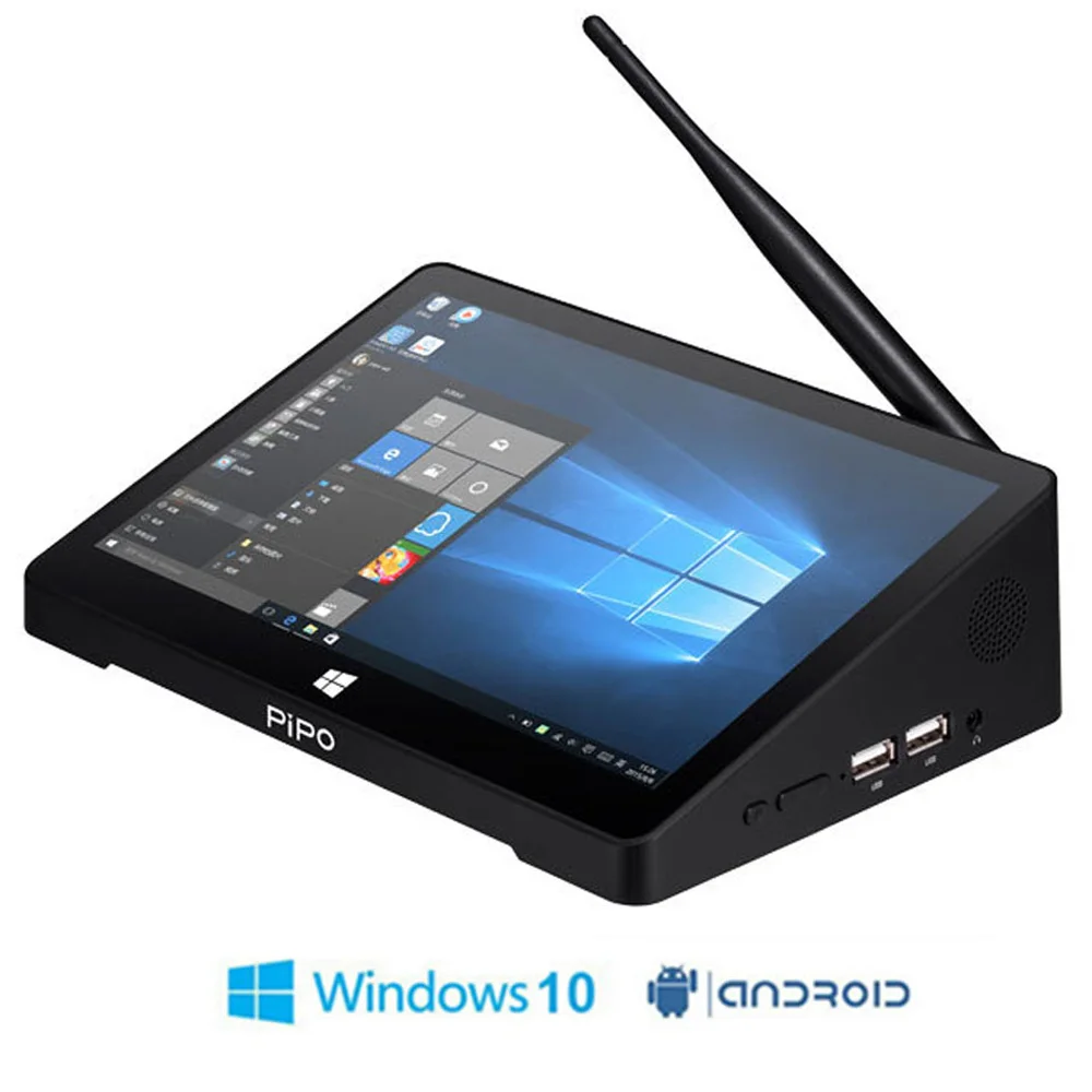 comprar PIPO X9S 2 gb 32 gb Quad Core Mini PC Smart TV BOX Duplo SISTEMA OPERACIONAL Windows 10 Android 4.4 intel Z8350 8.9 \