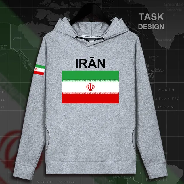 Islamic Republic of Iran Persia IR Iranian mens hoodie pullovers