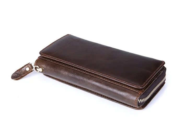 Men genuine leather wallet 13